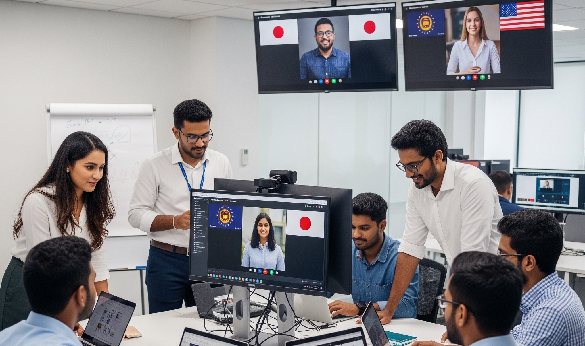 Global team collaboration